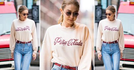 LOOK OF THE DAY: Gigi Hadid w projekcie polskiej marki