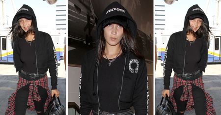 LOOK OF THE DAY: Bella Hadid w stylu punk