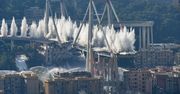 Genua. Runął wysadzony most. W 2018 roku zginęły tam 43 osoby