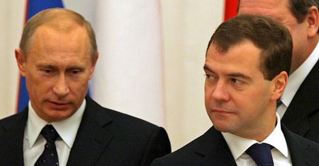 Putin zarobił więcej niż Miedwiediew