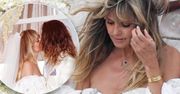 Dopiero teraz widać, jak obłędną suknię ślubną miała Heidi Klum! Gwiazda opublikowała oficjalne zdjęcie i zebrała salwę zachwytów!