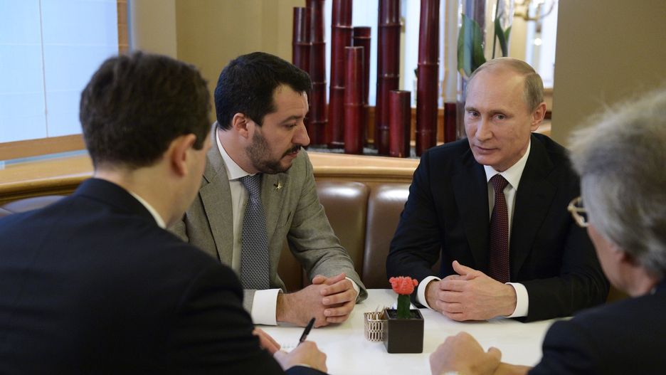 Matteo Salvini nie ukrywa sympatii do Władimira Putina