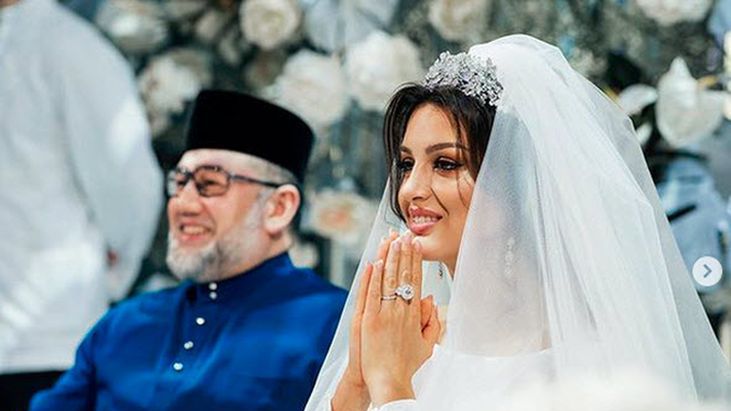 Ślub 27-letniej miss z 50-letnim królem