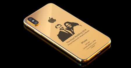 iPhone X Royal Wedding Edition. 24-karatowy smartfon na cześć ślubu Harry'ego i Meghan