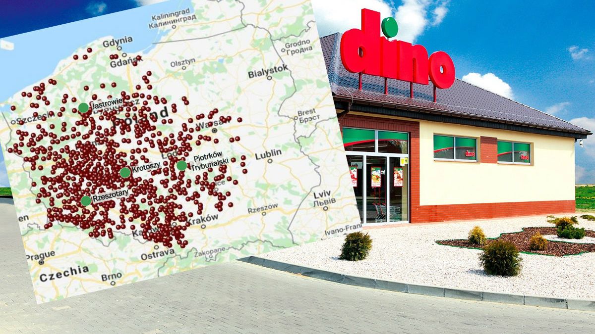 Sieć Dino systematycznie powiększa się o nowe sklepy.