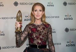 Celine Dion odebrała nagrodę w imieniu zmarłego męża
