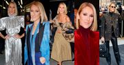 Celine Dion pokazała się w 5 kreacjach tego samego dnia. Ofiara czy ikona mody? (FOTO)