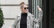 LOOK OF THE DAY: Celine Dion w wężowej skórze