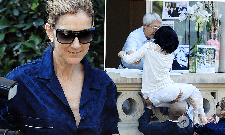 Celine Dion paparazzi