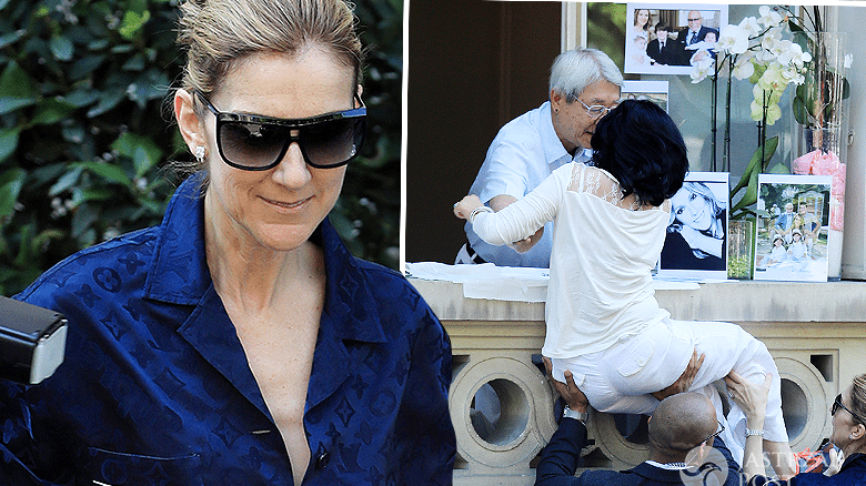 Celine Dion paparazzi