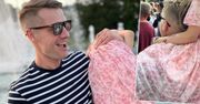 Rafał Mroczek spędza niedzielę z córką. Zosia nieźle wyrosła. Jakie ona ma już długie włosy!