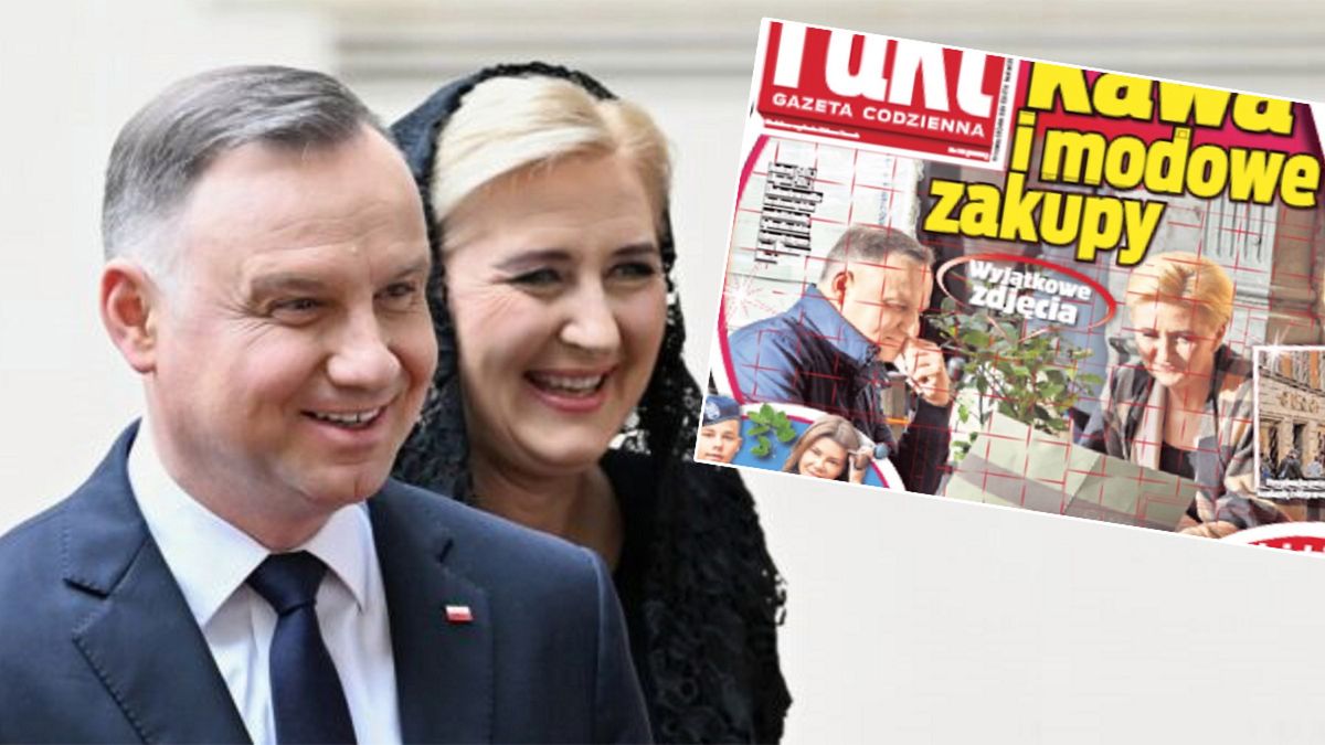 Andrzej Duda i Agata Duda