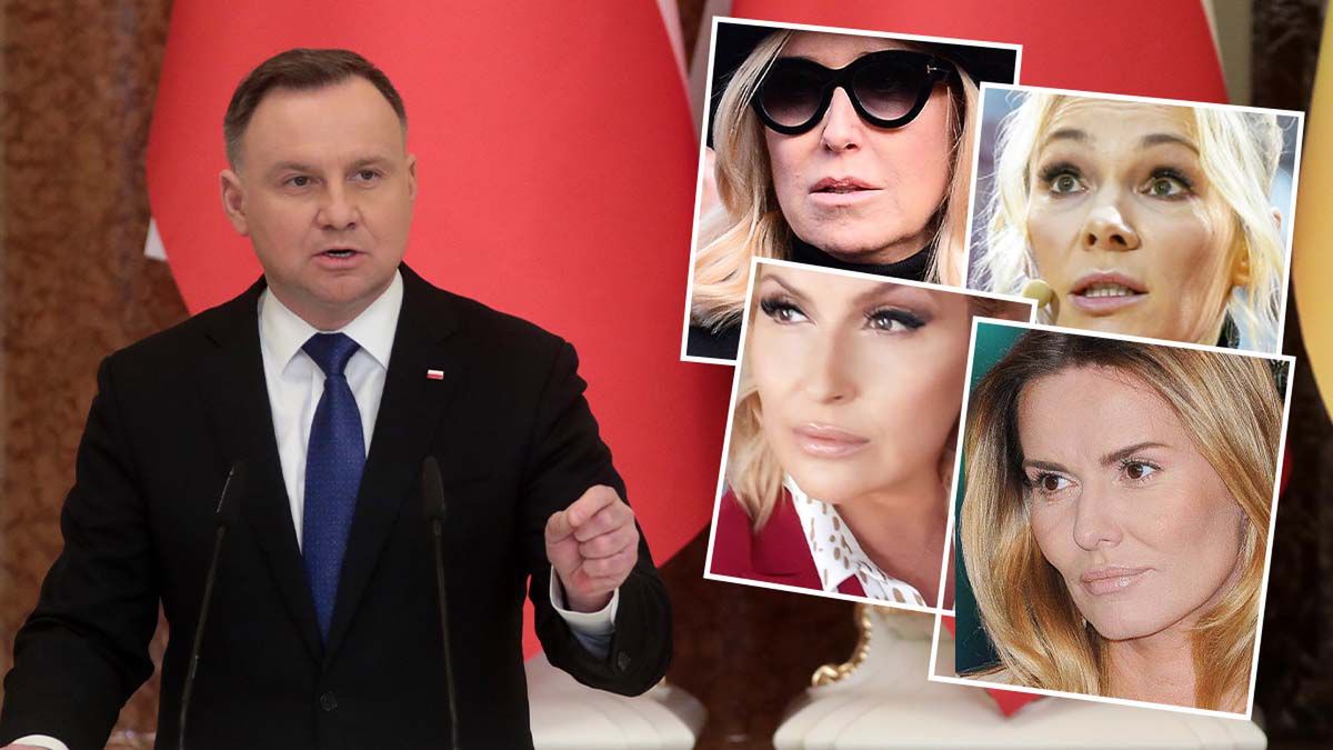 Andrzej Duda, Hanna Lis, Sonia Bohosiewicz, Katarzyna Skrzynecka i Agata Młynarska