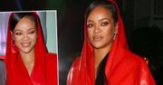 Ciężarna Rihanna tym razem nie odsłoniła brzuszka, ale i tak był w centrum uwagi. Podkreśliła go piękna kreacja