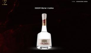 Doom Bone Vodka. Wysokoprocentowy trunek na kościach promuje Doom Eternal