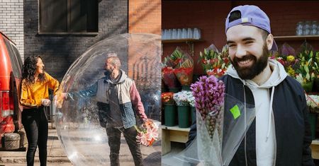 Miłość w czasach zarazy. Ten fotograf chyba ją znalazł