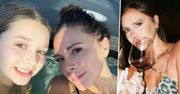 Victoria Beckham traktuje dziesięcioletnią córkę jak dorosłą? Zdjęcie dziewczynki z kieliszkiem wprawiło fanów w osłupienie