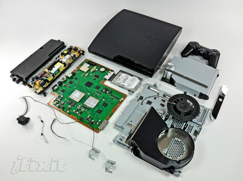 Jak wygląda PS3 Slim od środka