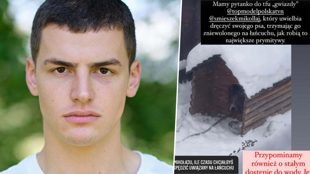 Mikołaj Śmieszek oskarżony o znęcanie się nad psem