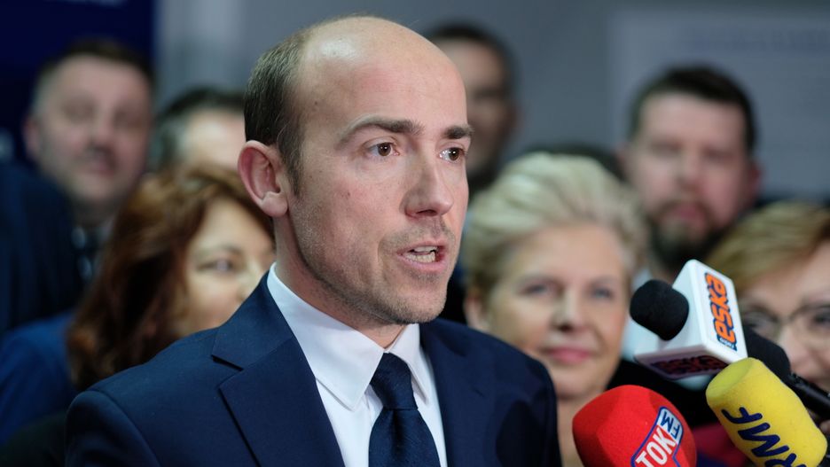 Przewodniczący Platformy Obywatelskiej Borys Budka