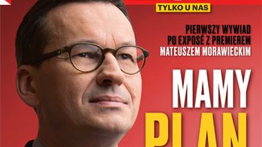 Premier Mateusz Morawiecki udzielił wywiadu tygodnikowi "Sieci"