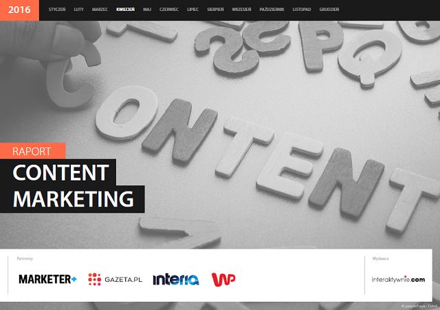 Raport Interaktywnie.com "Content Marketing"