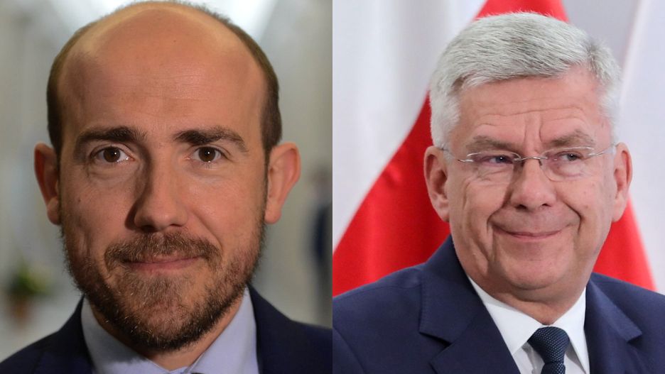 Borys Budka z PO i Stanisław Karczewski z PiS