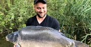 Karp gigant złowiony w Gosławicach. Ważył 34,4 kilograma