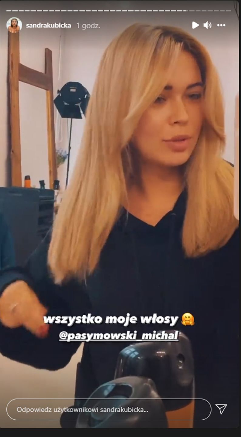 Sandra Kubicka ścięła włosy