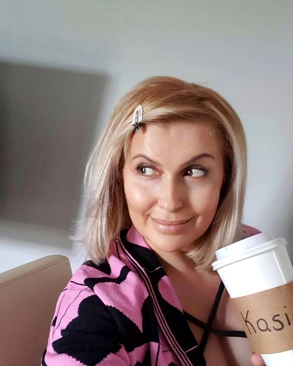 Katarzyna Skrzynecka bez makijażu