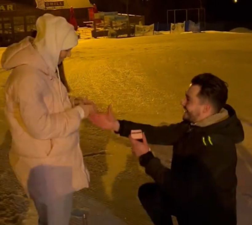 Saszan zaręczyła się w sylwestra