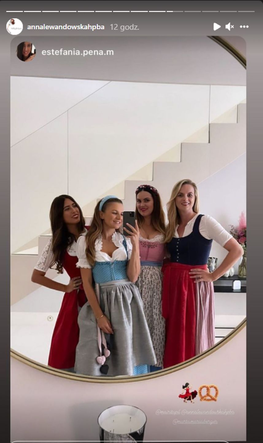 Anna Lewandowska Oktoberfest 2021