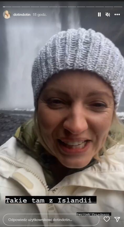 Dorota Szelągowska zwiedza Islandię