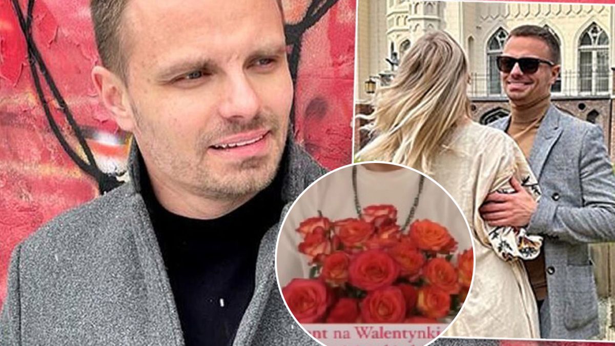 Marcin Hakiel pokazał prezent na walentynki dla drugiej połówki. Postarał się o romantyczne chwile we dwoje