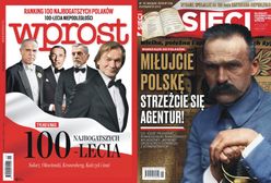 Okładki tygodników. "Wywiad" z Piłsudskim i 100 najbogatszych Polaków 100-lecia