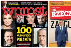 Zagubiony Duda i lista 100 najbogatszych Polaków. Okładki tygodników
