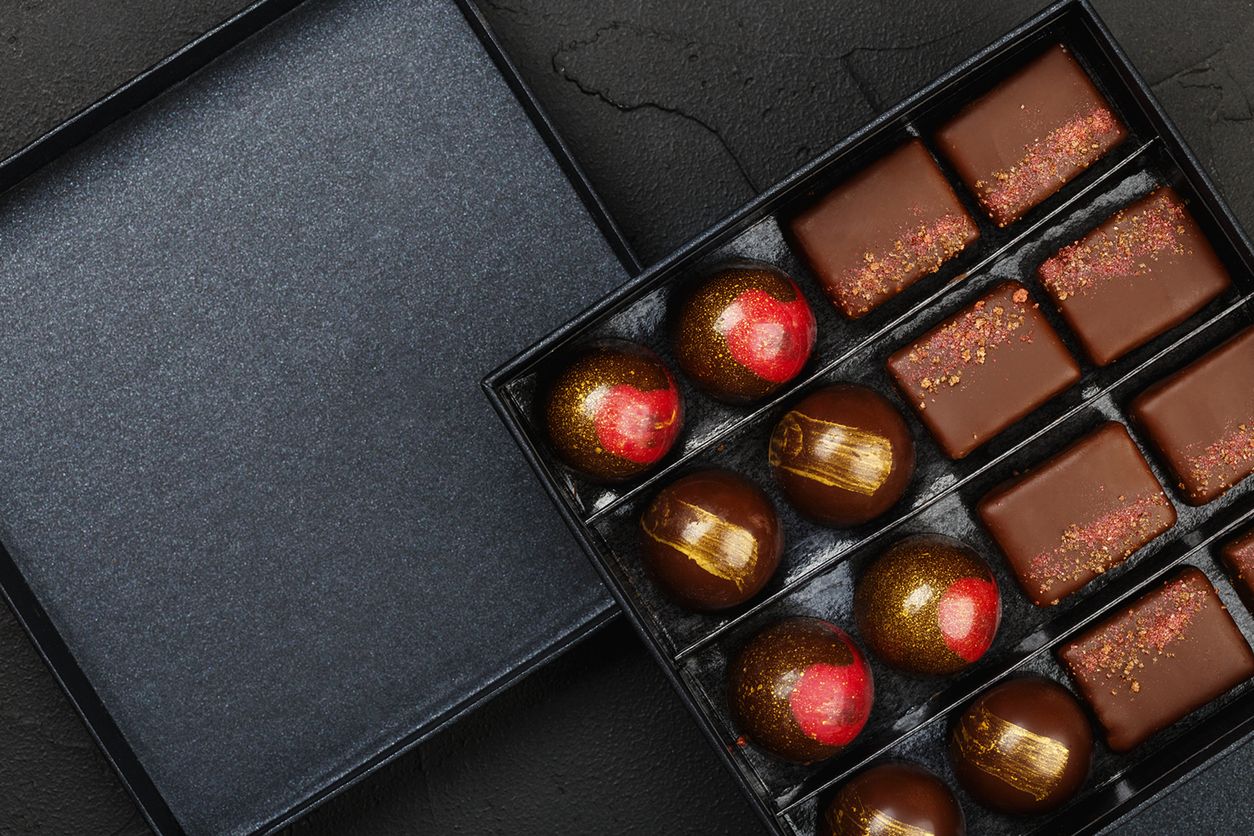 Efektowne czekoladki kryją setki różnych smaków