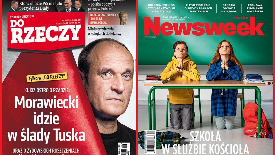 Kościół w szkołach, krucjaty CBA, powrót Kukiza i Polki w Dubaju - to okładki czołowych tygodników