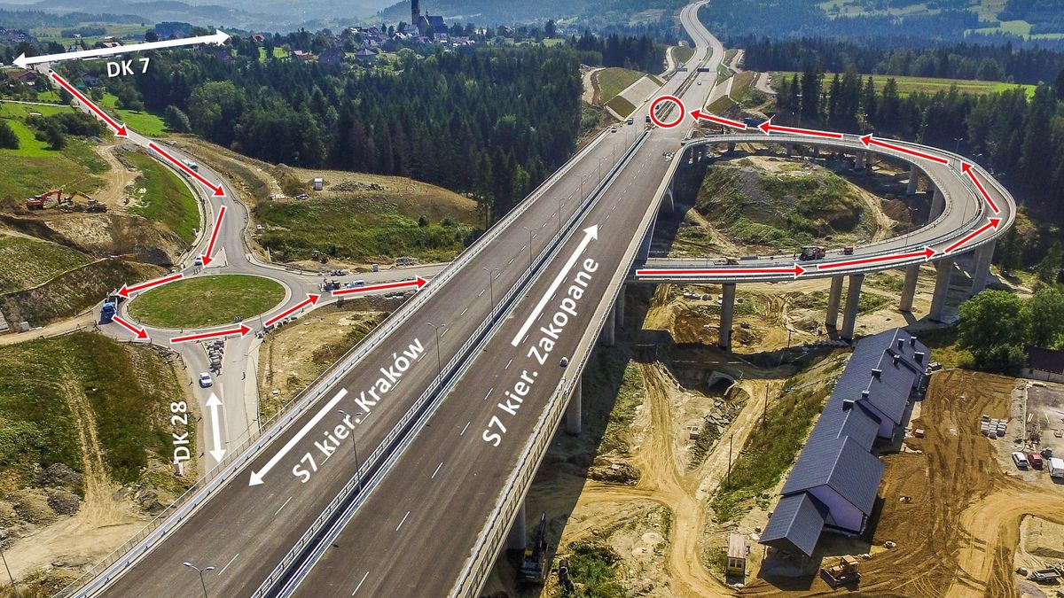 Nowe odcinki na Zakopiance.