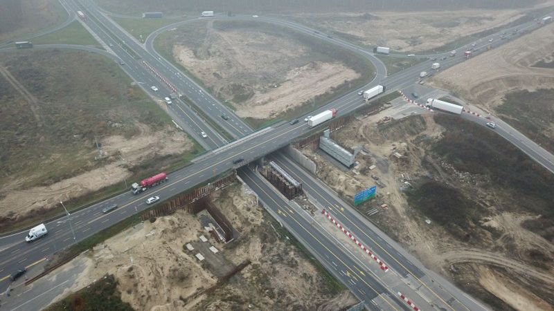 140 dni będzie miał nowy wykonawca na dokończenie wiaduktu na węźle Szczecin Kijewo. 