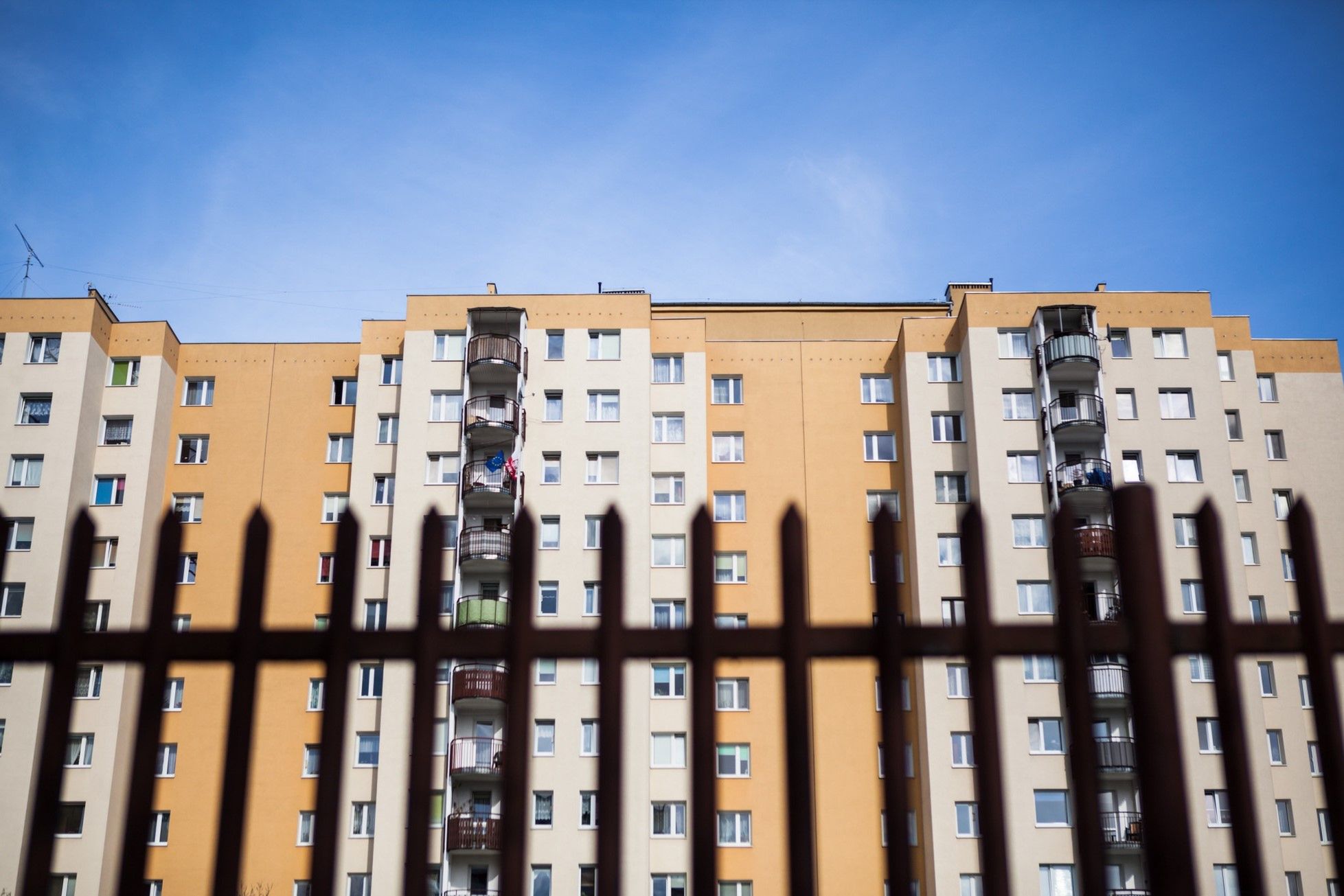 Warszawa Białołęka. Ogrodzone osiedle