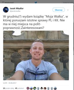 Były ksiądz Jacek Międlar pisze książkę. Tytuł pożyczył od Adolfa Hitlera