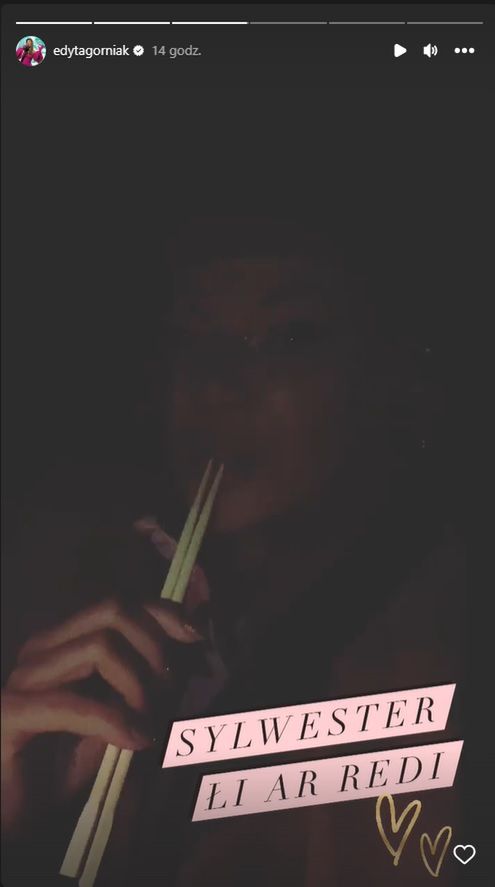 Edyta Górniak je w samochodzie