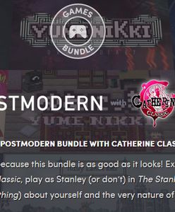 Humble Postmodern Bundle to nowa paczka gier w Humble Bundle. Jest specyficzna