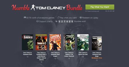 Tom Clancy byłby dumny z nowego Humble Bundle