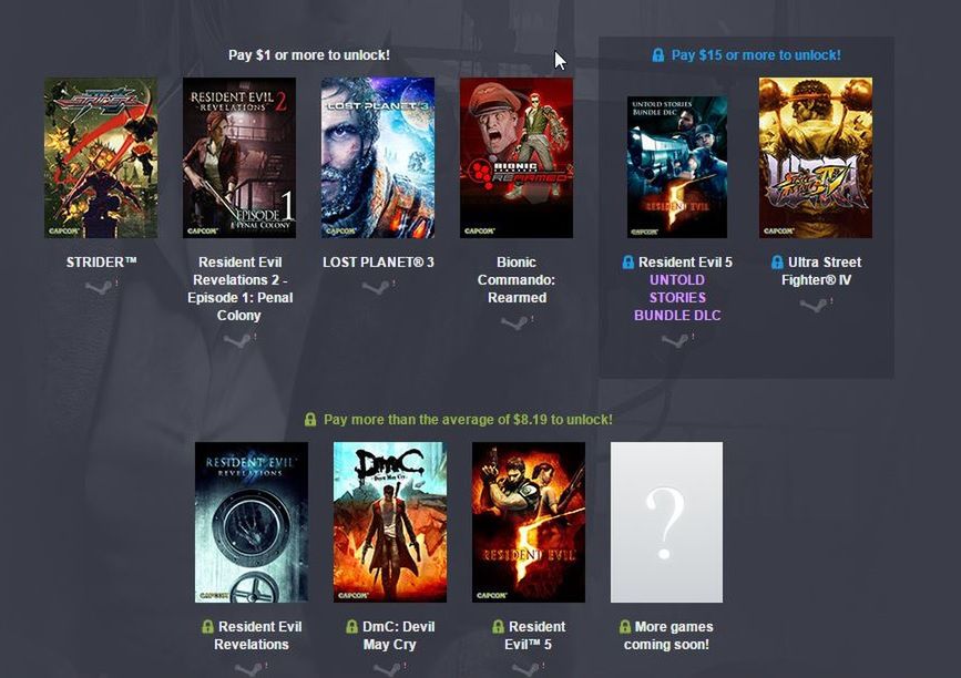 Humble Capcom Bundle oferuje m.in. DmC: Devil May Cry i pierwszy odcinek Resident Evil Revelations 2