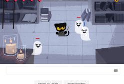 Halloween w Google Doodle