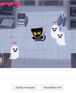 Halloween w Google Doodle