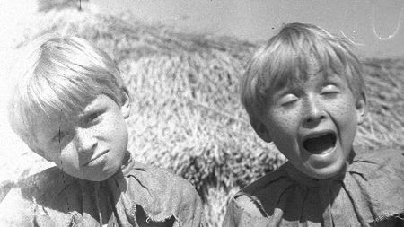 Bracia Kaczyńscy na planie "O dwóch takich, co ukradli Księżyc"