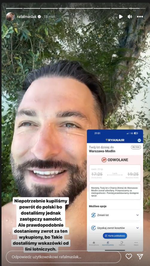 Rafał Maślak o sytuacji na lotnisku